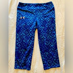 Under Armour Athletic Capri Pants. Size Youth Large.